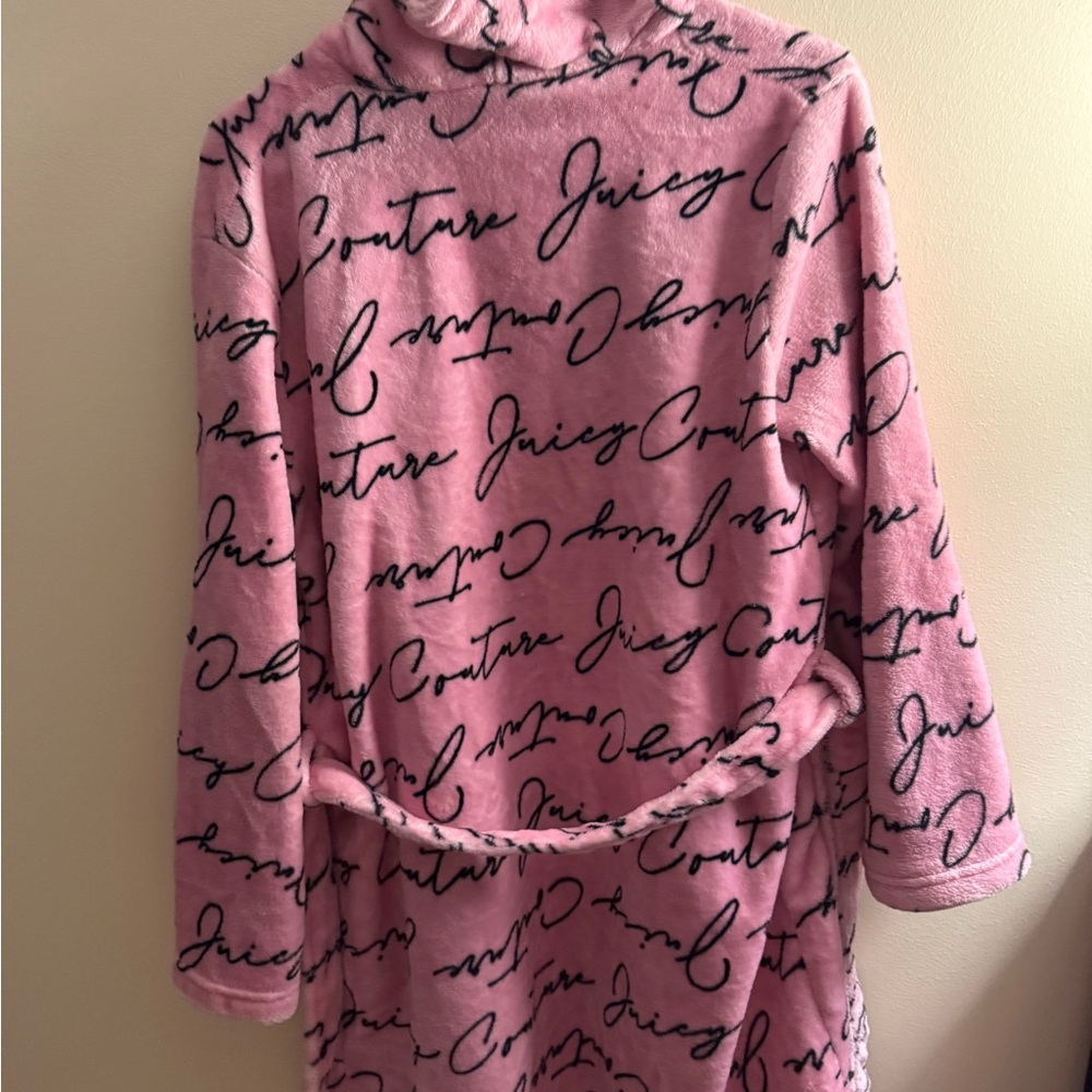 Juicy Couture Pink Fleece Robe